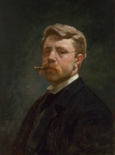 Frank Duveneck Self-Portrait, c. 1890.