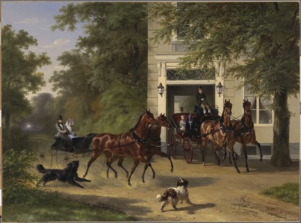 August Belmont and Isabel Perry, 1854.