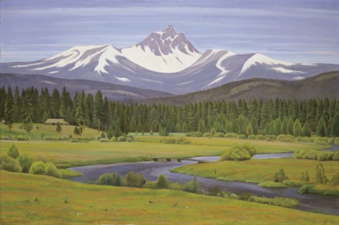 In the Cascade Mountains, 1931.