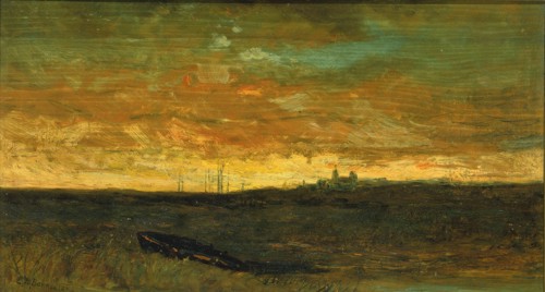 Sunset Scene, ca. 1875-1885.