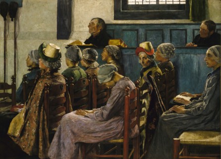 The Sermon, 1886.