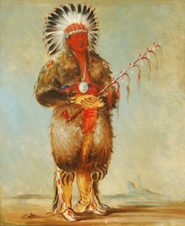 Ráw-no-way-wóh-krah, Loose Pipestem, a Brave, 1832.