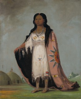 Pshán-shaw, Sweet-scented Grass, Twelve-year-old Daughter of Bloody Hand, 1832.
