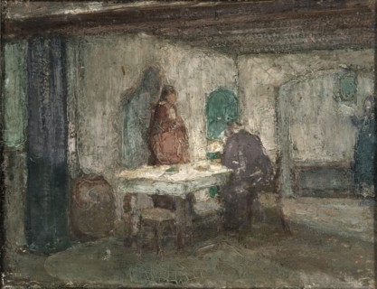 And He Disappeared out of Their Sight, ca. 1898.