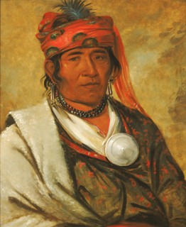 Ye-hów-lo-gee,  The Cloud, a Chief, 1838.
