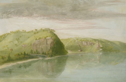 Dubuque's Grave, Upper Mississippi, 1835-1836.