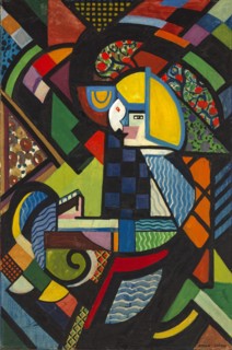 Daughter in a Rocker, 1917-1918.