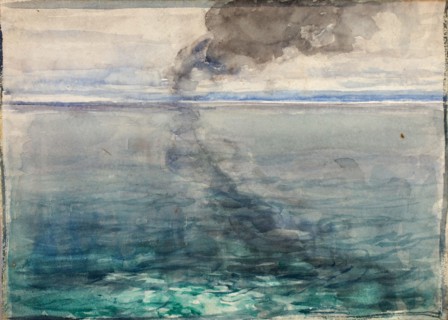 Crossing the Atlantic (Return Home), 1894.