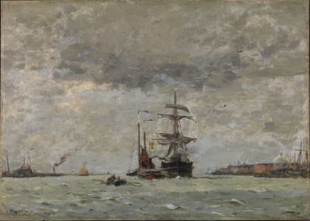 Entrance to the Harbor, 1890.