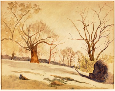 Autumn Landscape, ca. 1886-1887.