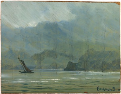 Pale Blue Landscape, n.d.
