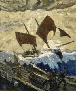 An Incident on the English Channel, 1919.