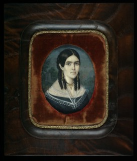 Joven criolla, ca. 1835-1850. [Young creole woman].