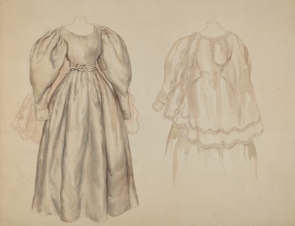 Wedding Dress, c. 1936.