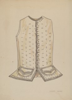 Man's Vest, 1935/1942.