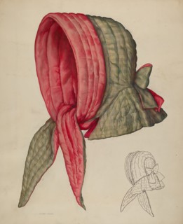 Sleighing Bonnet, c. 1941.