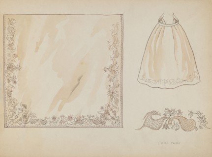 Apron, c. 1936.