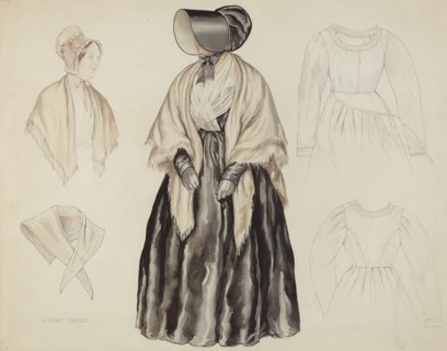 Shaker Dress, 1935/1942.