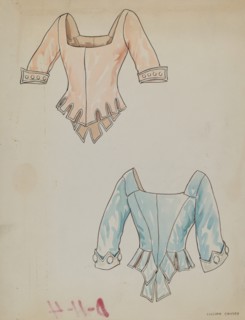 Satin Bodice, c. 1938.