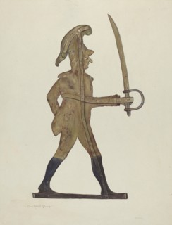 Weather Vane - Count Casimir Pulaski, c. 1940.