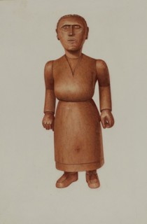 Wooden Doll, c. 1939.
