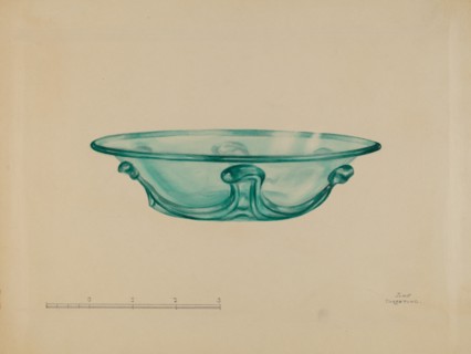 Dish, c. 1938.