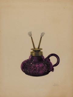 Lamp, c. 1937.