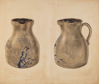 Pitcher, c. 1937.