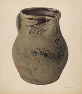 Pitcher, c. 1940.