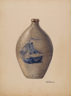 Flask, c. 1939.