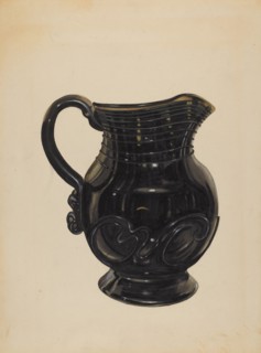 Pitcher, c. 1936.