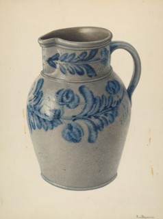 Pitcher, c. 1939.