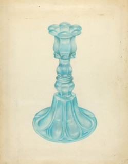 Candlestick, c. 1940.