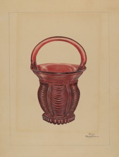 Ornamental Small Basket, c. 1936.