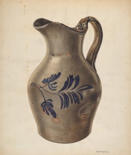 Pitcher, c. 1938.