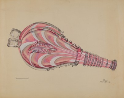 Bellows Bottle, c. 1936.