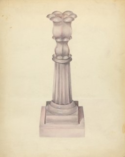 Candlestick, c. 1940.