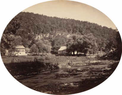 At Bedford Springs, c. 1866.