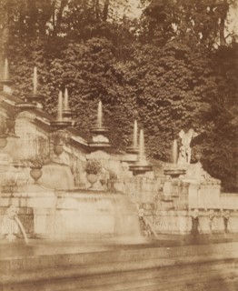 Cascade at the Chateau de St. Cloud, c.1854.