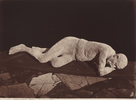 Impronte Umane, Pompei (Human Cast, Pompeii), 1873.