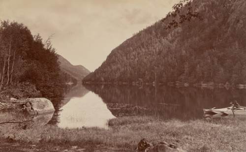 Cascade Lake, Adirondacks, c. 1888.