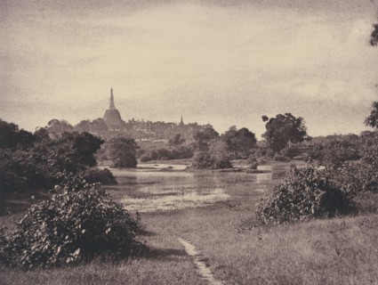 Rangoon: View near the Lake, November 1855.