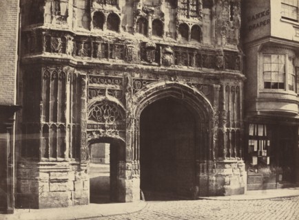 Christchurch Gateway, Canterbury, 1854, printed 1857.