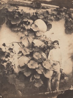 Boy with a Pumpkin Vine, 1854.