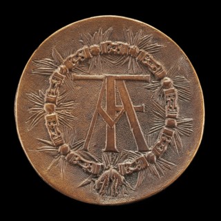 Monogram FA Circled by the Collar of the Golden Fleece [reverse], 1522/1523.