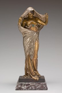 Nature Unveiling Herself before Science, model 1895/1899, cast c. 1900.