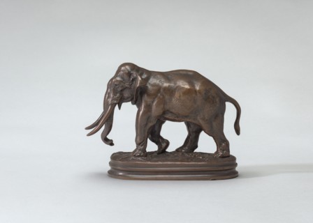 Asian Elephant Walking, model c. 1830s.