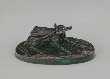Fawn Scratching, model before 1847.