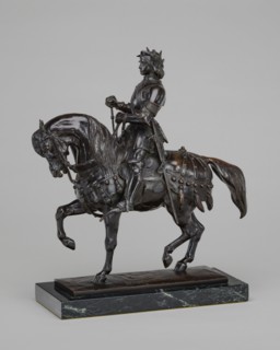Charles VII the Victorious on Horseback, model c. 1844, cast 1860/1909.