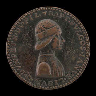 Battista II di Campofregoso, Doge of Genoa 1478-1483 [obverse].
